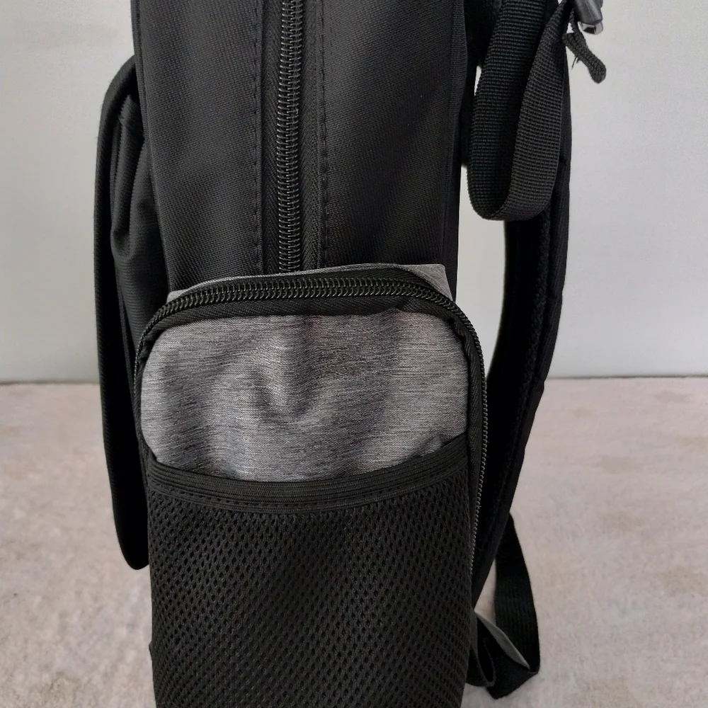 Eddie Bauer Atlas Sport Back Pack Diaper Bag in Black/Gray - Picture 5 of 15
